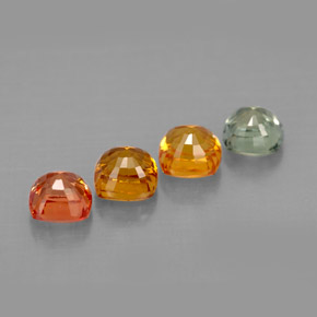 Achetez naturel ct multicolore saphir gems, coupe coussin, en provenance tanzanie (songea) chez gemselect. en stock, livraison internationale!
