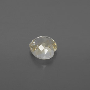Saphir jaune naturelle forme de coeur, 1,40 ct, VVS-VS