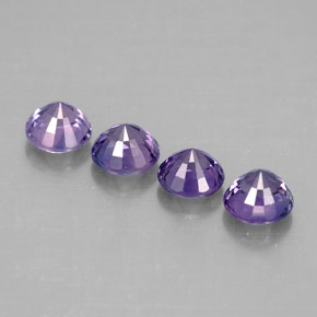 Achetez naturel ct violet saphir gems, coupe roude, en provenance tanzanie chez gemselect. en stock, livraison internationale!