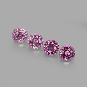 Achetez naturel ct violet saphir gems, coupe roude, en provenance tanzanie chez gemselect. en stock, livraison internationale!