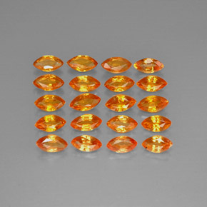 Achetez naturel ct orange saphir gems, marquise, en provenance tanzanie (songea) chez gemselect. en stock, livraison internationale!