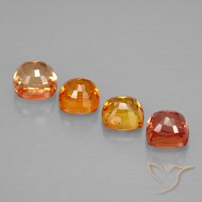 Achetez naturel 2,41ct multicolore saphir gems, coupe coussin, en provenance tanzanie chez gemselect. en stock, livraison internationale!
