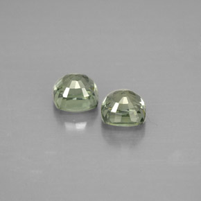 Achetez naturel ct vert saphir gems, coupe coussin, en provenance tanzanie (songea) chez gemselect. en stock, livraison internationale!