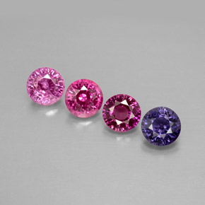 Achetez naturel ct multicolore saphir gems, coupe roude, en provenance tanzanie chez gemselect. en stock, livraison internationale!