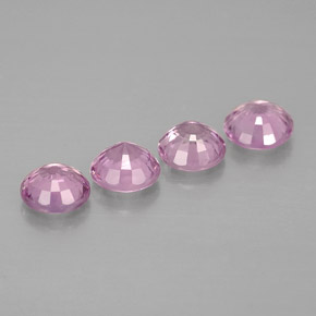 Achetez naturel ct rose saphir gems, coupe roude, en provenance tanzanie chez gemselect. en stock, livraison internationale!