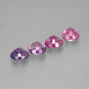 Achetez naturel ct multicolore saphir gems, coupe roude, en provenance tanzanie chez gemselect. en stock, livraison internationale!