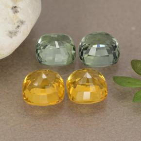 Achetez naturel 2,75ct multicolore saphir gems, coupe coussin, en provenance tanzanie chez gemselect. en stock, livraison internationale!