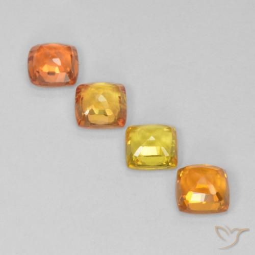 Achetez naturel 1,80ct multicolore saphir gems, coupe coussin, en provenance tanzanie chez gemselect. en stock, livraison internationale!