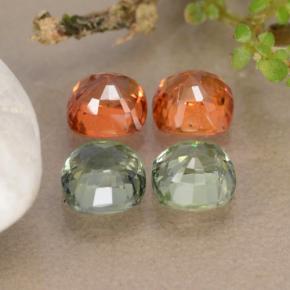 Achetez naturel 2,53ct multicolore saphir gems, coupe coussin, en provenance tanzanie chez gemselect. en stock, livraison internationale!