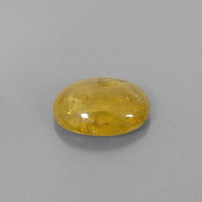 Saphir jaune naturelle transparent, 4,29 ct, transparent / translucide