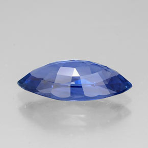 Saphir bleue naturelle marquise, 2,73 ct, VVS