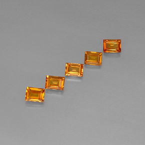 Achetez naturel ct orange saphir gems, baguette, en provenance tanzanie (songea) chez gemselect. en stock, livraison internationale!