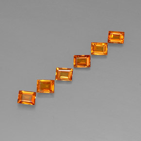 Achetez naturel ct orange saphir gems, baguette, en provenance tanzanie (songea) chez gemselect. en stock, livraison internationale!