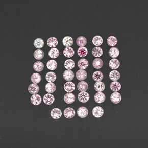 Achetez naturel ct rose saphir gems, coupe roude, en provenance madagascar chez gemselect. en stock, livraison internationale!