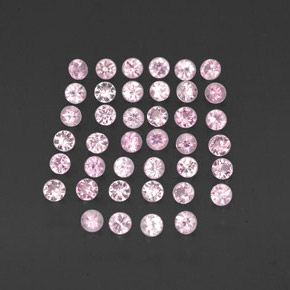 Achetez naturel ct rose saphir gems, coupe roude, en provenance madagascar chez gemselect. en stock, livraison internationale!