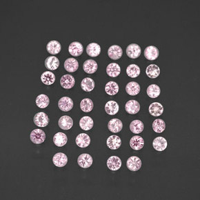 Achetez naturel ct rose saphir gems, coupe roude, en provenance madagascar chez gemselect. en stock, livraison internationale!