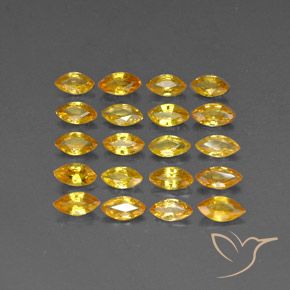 Achetez naturel 3,73ct jaune saphir gems, marquise, en provenance tanzanie chez gemselect. en stock, livraison internationale!
