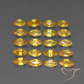 Achetez naturel 3,73ct jaune saphir gems, marquise, en provenance tanzanie chez gemselect. en stock, livraison internationale!