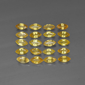 Achetez naturel ct jaune saphir gems, marquise, en provenance tanzanie (songea) chez gemselect. en stock, livraison internationale!