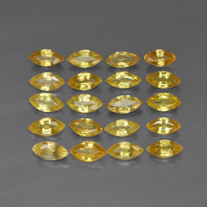 Achetez naturel ct jaune saphir gems, marquise, en provenance tanzanie (songea) chez gemselect. en stock, livraison internationale!