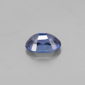 Saphir bleue naturelle coupe ovale, 1,07 ct, VVS
