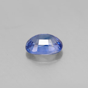 Saphir bleue naturelle coupe ovale, 1,17 ct, VVS