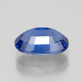 Saphir bleue naturelle coupe ovale, 2,02 ct, VVS-VS