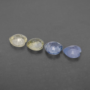 Achetez naturel ct multicolore saphir gems, forme de coeur, en provenance sri lanka (ceylan) chez gemselect. en stock, livraison internationale!