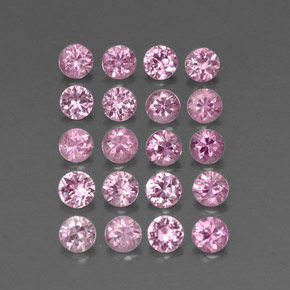 Achetez naturel ct rose saphir gems, coupe roude, en provenance madagascar chez gemselect. en stock, livraison internationale!