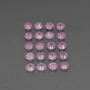 Achetez naturel ct rose saphir gems, coupe roude, en provenance madagascar chez gemselect. en stock, livraison internationale!