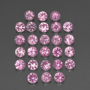 Achetez naturel ct rose saphir gems, coupe roude, en provenance madagascar chez gemselect. en stock, livraison internationale!