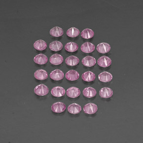 Achetez naturel ct rose saphir gems, coupe roude, en provenance madagascar chez gemselect. en stock, livraison internationale!