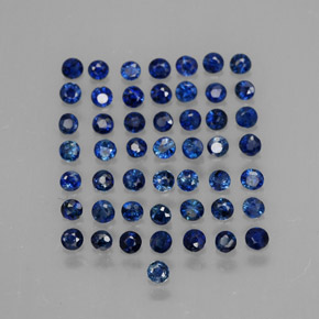 Achetez naturel ct bleue saphir gems, coupe roude, en provenance madagascar chez gemselect. en stock, livraison internationale!