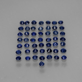 Achetez naturel ct bleue saphir gems, coupe roude, en provenance madagascar chez gemselect. en stock, livraison internationale!