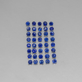 Achetez naturel ct bleue saphir gems, coupe roude, en provenance madagascar chez gemselect. en stock, livraison internationale!