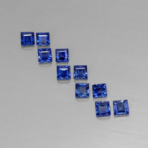 Achetez naturel ct bleue saphir gems, carré, en provenance madagascar chez gemselect. en stock, livraison internationale!