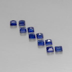 Achetez naturel ct bleue saphir gems, carré, en provenance madagascar chez gemselect. en stock, livraison internationale!