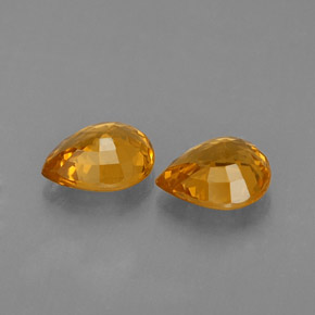 Achetez naturel ct orange saphir gems, en forme de poire, en provenance tanzanie (songea) chez gemselect. en stock, livraison internationale!