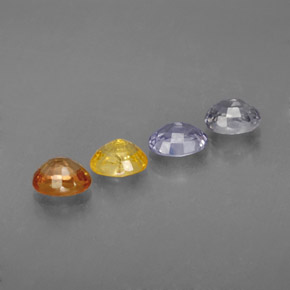 Achetez naturel ct multicolore saphir gems, coupe ovale, en provenance tanzanie (songea) chez gemselect. en stock, livraison internationale!