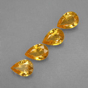 Achetez naturel ct jaune saphir gems, en forme de poire, en provenance tanzanie (songea) chez gemselect. en stock, livraison internationale!