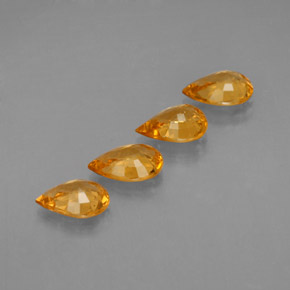 Achetez naturel ct jaune saphir gems, en forme de poire, en provenance tanzanie (songea) chez gemselect. en stock, livraison internationale!