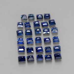 Achetez naturel ct bleue saphir gems, carré, en provenance madagascar chez gemselect. en stock, livraison internationale!