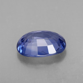 Saphir bleue naturelle coupe ovale, 2,23 ct, VS