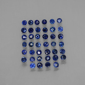 Achetez naturel ct bleue saphir gems, coupe roude, en provenance madagascar / mine diego chez gemselect. en stock, livraison internationale!