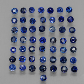 Achetez naturel ct bleue saphir gems, coupe roude, en provenance madagascar / mine diego chez gemselect. en stock, livraison internationale!