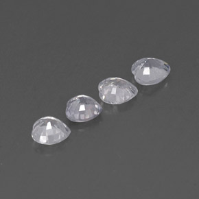Achetez naturel ct blanc saphir gems, forme de coeur, en provenance sri lanka (ceylan) chez gemselect. en stock, livraison internationale!