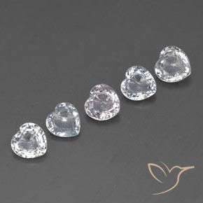 Shop natural 1.69ct Blanc bleuâtre Saphir gems, Cœur, from Sri Lanka at GemSelect. In stock, global shipping!