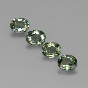 Achetez naturel ct vert saphir gems, coupe ovale, en provenance australie chez gemselect. en stock, livraison internationale!
