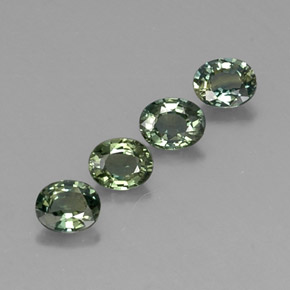 Achetez naturel ct vert saphir gems, coupe ovale, en provenance australie chez gemselect. en stock, livraison internationale!