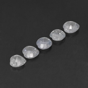 Achetez naturel ct blanc saphir gems, forme de coeur, en provenance sri lanka (ceylan) chez gemselect. en stock, livraison internationale!